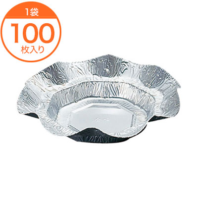 箔鍋 箔とうばん　シルバー　100枚