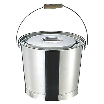 18-8ﾌﾟﾚｽﾊﾞｹﾂ 10L(ﾜｲﾔｰﾊﾞﾈ取手)