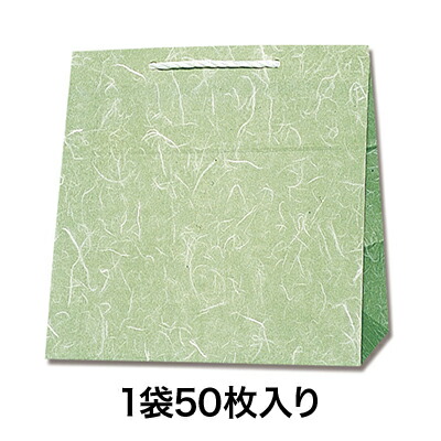 手提袋 Ｔ型チャームバッグ Ｗ２ 雲竜 緑