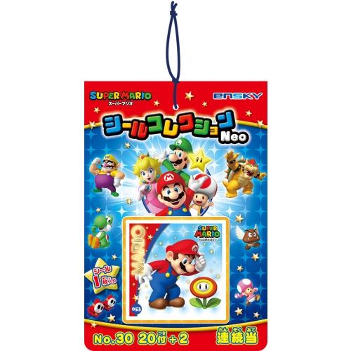 楽天市場】30円 エンスカイ スーパーマリオシールコレクションNEO当 [1