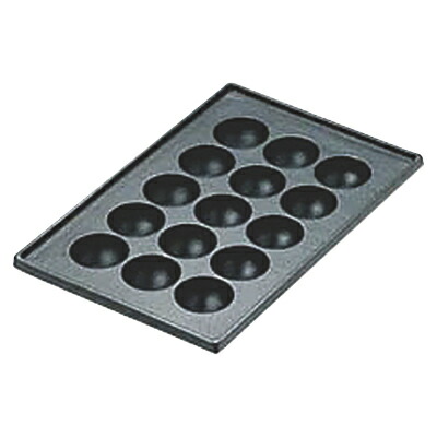 Aksたこ焼鉄板 15穴 40x深21mm Andapt Com