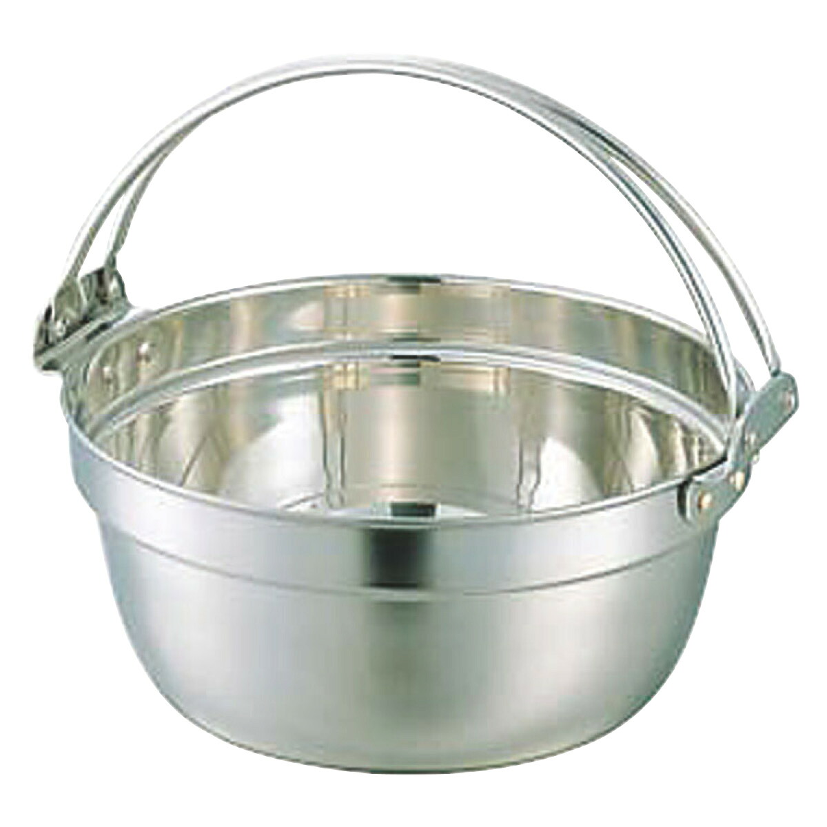【全品送料無料中】 SW 18-8ST料理鍋 ツル付 51CM(35.5L)|メニューブックの達人店