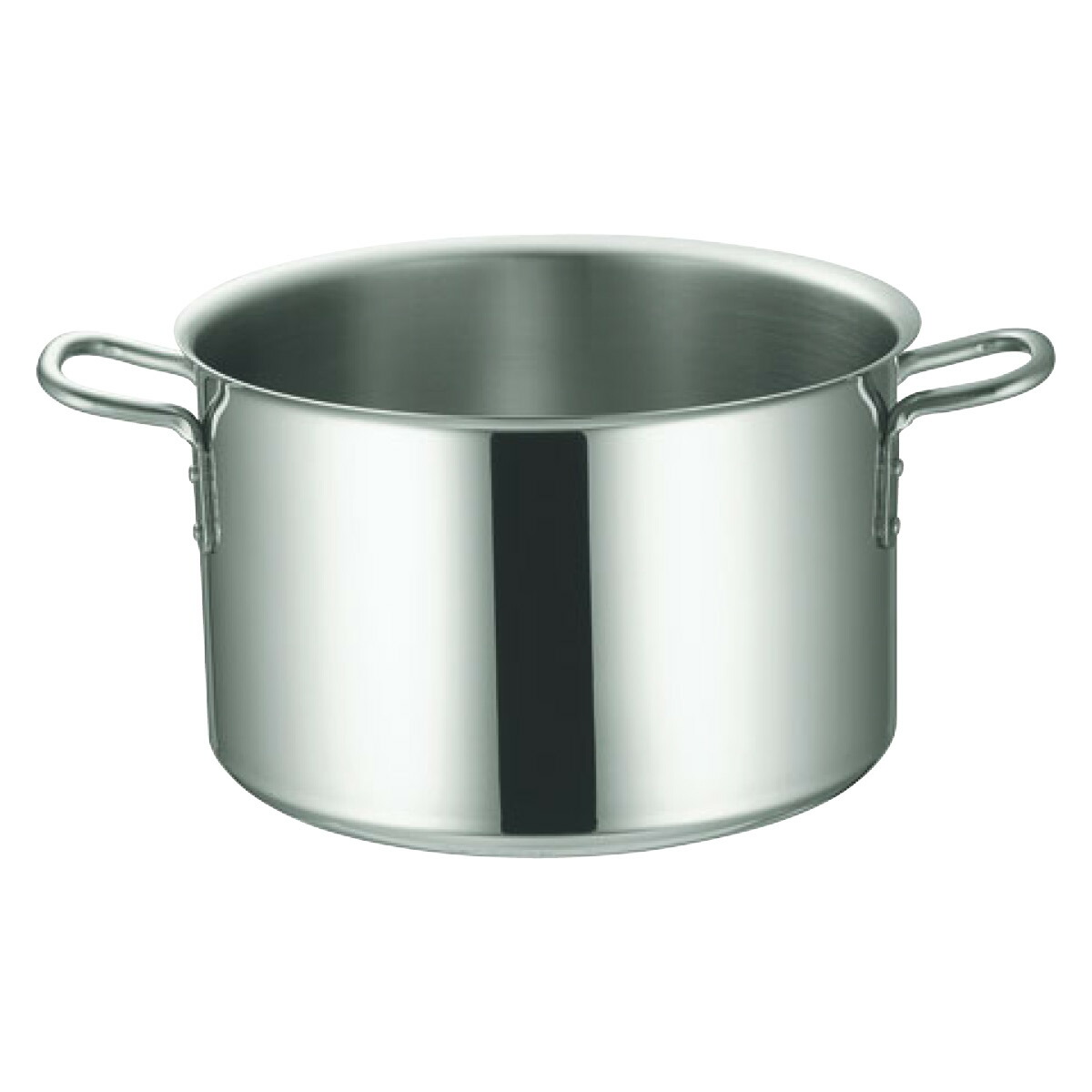 【全品送料無料中】 IHマエストロ 3層鋼クラッド半寸胴鍋 30CM(13.5L) 本体|メニューブックの達人店