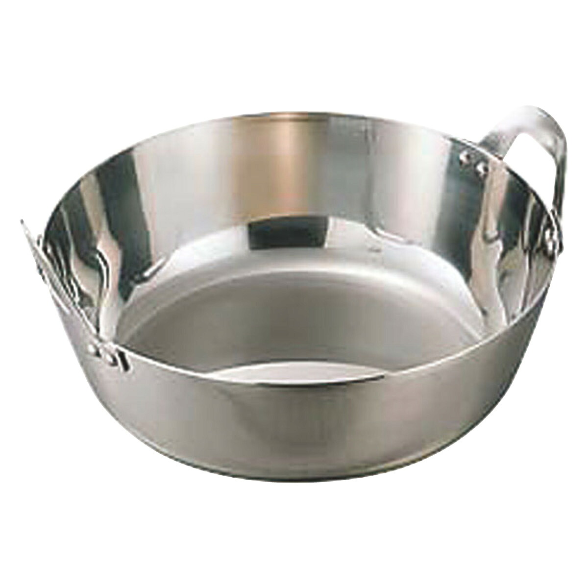 【全品送料無料中】 18-8揚鍋 39CM｜メニューブックの達人店 10,449円