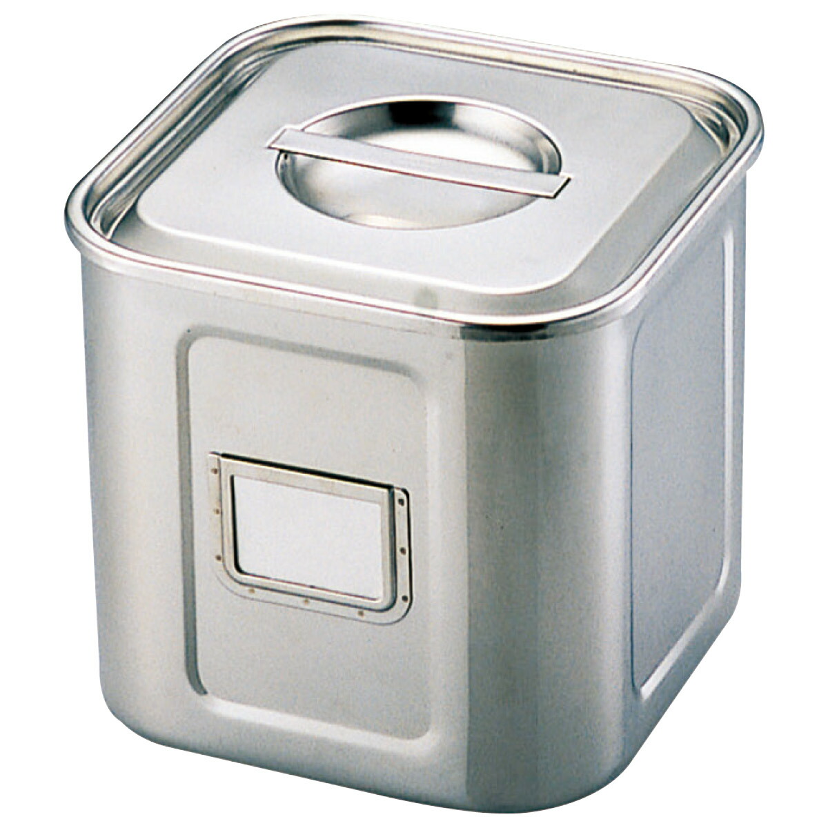 特別オファー の名札付 角 保存容器 調味料入れ 深型 保存容器 業務用 深型 保存缶 日本製 燕三条 27cm メニューブックの達人店uk 角型 27cmキッチン用品 食器 調理器具 名札付 ストック容器 角 キッチンポット Uk ステンレス製 保存容器 キャニスター