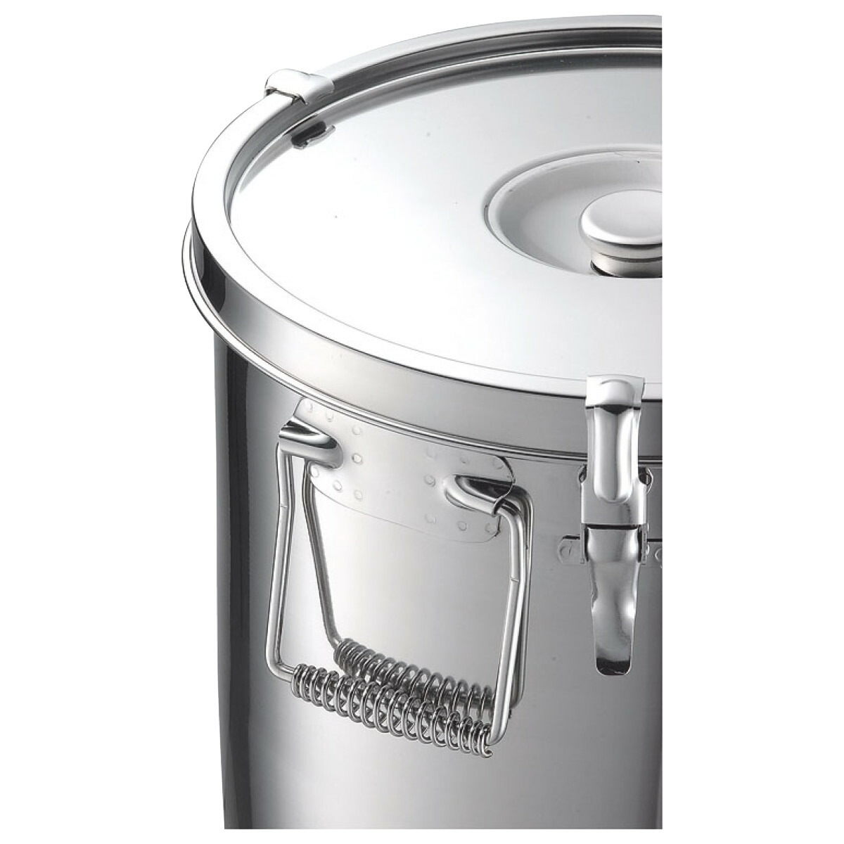 汁食缶 ステンレス製 19 0電磁調理器対応給食缶 日本製 24cm メニューブックの達人店給食缶 ストック蓋付 燕三条 ステンレスタンク 給食用品 Ko Ko 業務用厨房用品 業務用