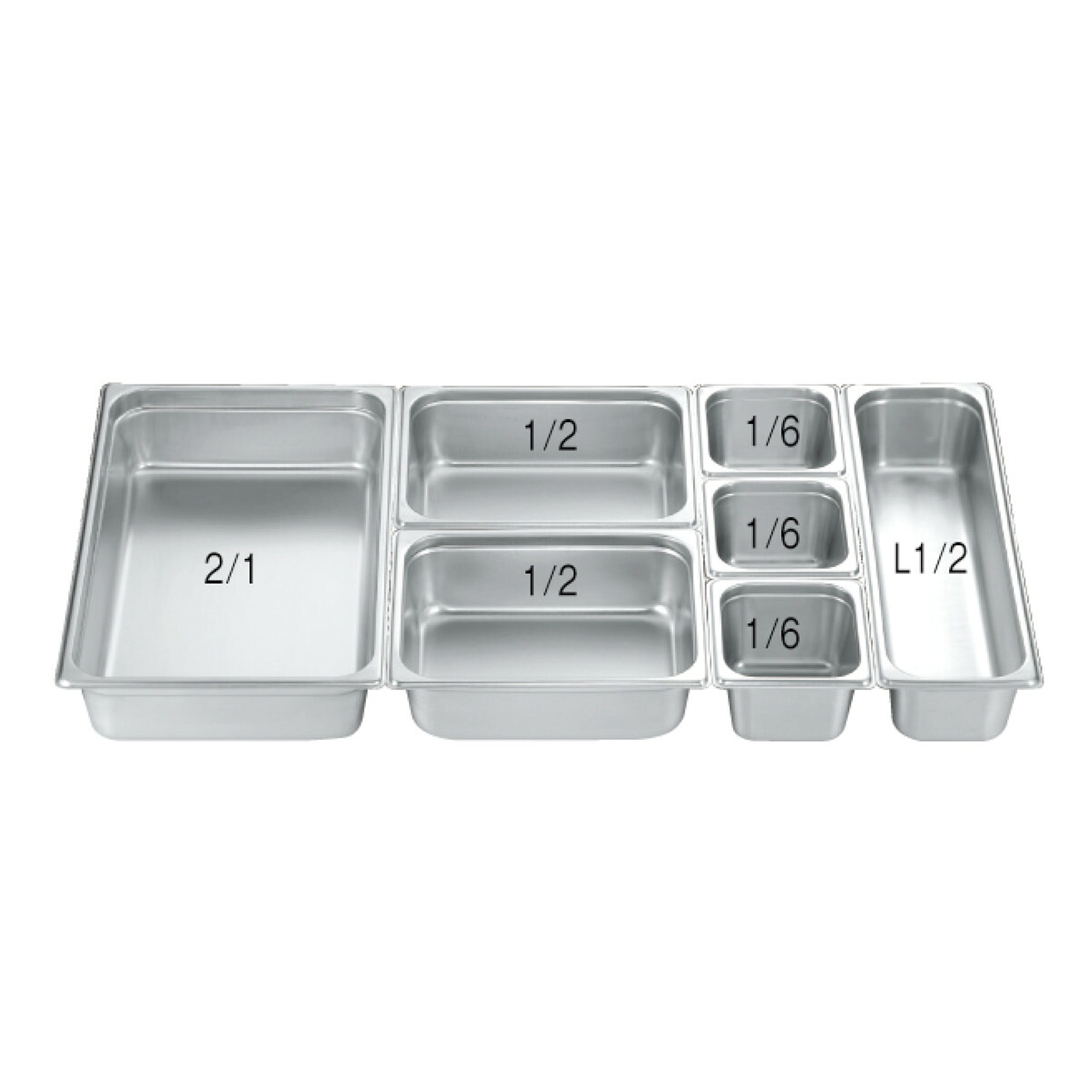 【全品送料無料中】 KO 18-8 ホテルパン2 1／1X200｜メニューブックの達人店