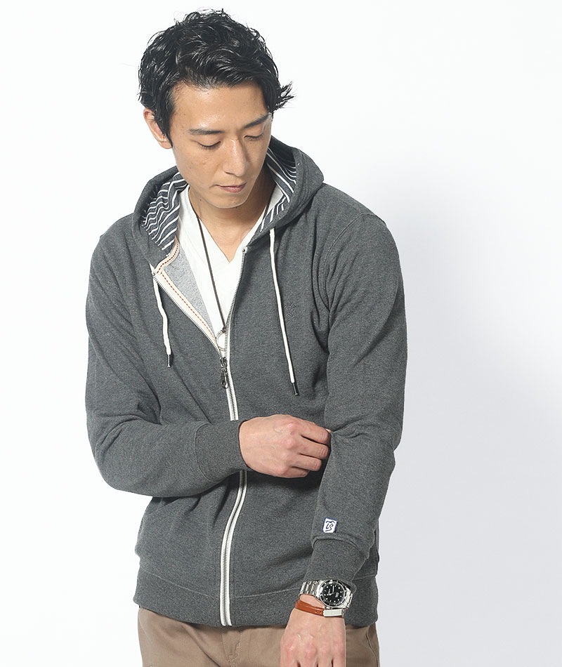 楽天市場 パーカー メンズ アウター トップス ジップパーカー 長袖 ボーダー ジップアップ 春 秋 服 30代 40代 50代 Menz Style メンズスタイル