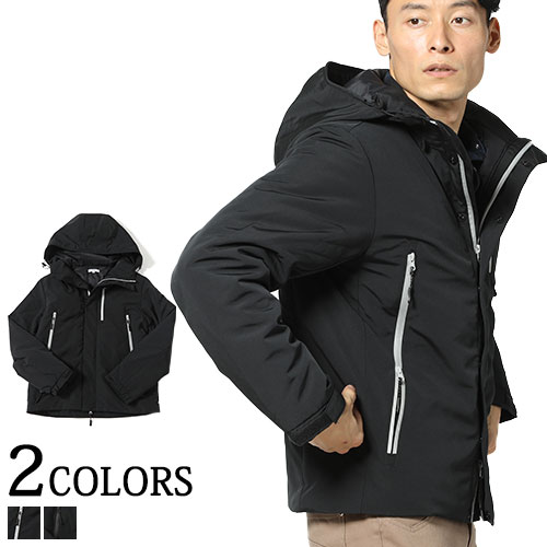 楽天市場 中綿ジャケット メンズ ダウン ジャケット アウター 止水ジップ シンプル ファッション 秋冬 30代 40代 50代 Menz Style メンズスタイル