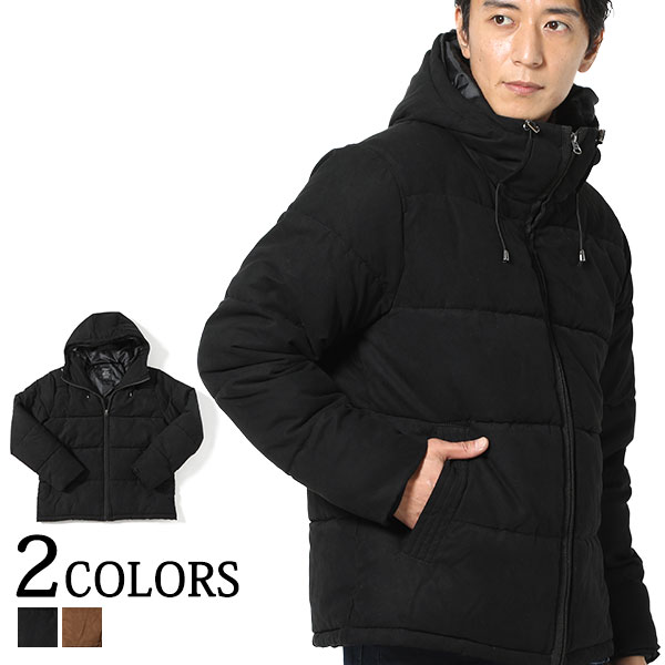 楽天市場 ジャケット メンズ アウター 中綿ジャケット フェイクスエード ボリュームネック 冬 30代 40代 50代 Menz Style メンズ スタイル