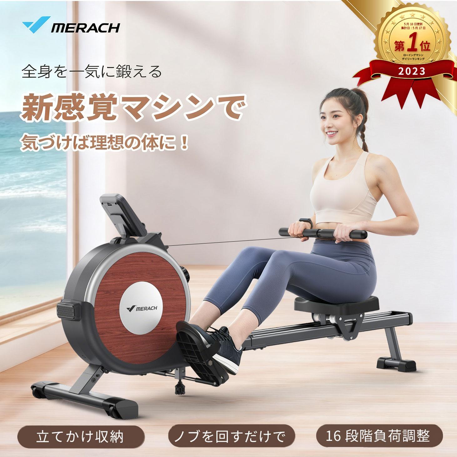 楽天市場】【10月最新発表】 DMASUN ローイングマシン ボート漕ぎ 