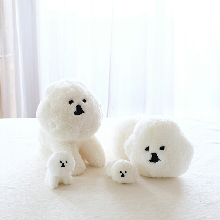 犬型ぬいぐるみ ホワイト 超美品 61lbipsFxVL._AC_SY200_QL15_.jpg