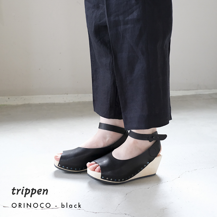 楽天市場】trippen(トリッペン) レザー アンクルストラップ ウッド 