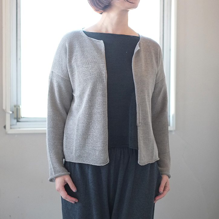 100 の保証 Evam Eva エヴァムエヴァ Tape Yarn Cardigan テープヤーンカーディガン E1k087 エバムエバ レディース 春 服 シルク カーディガン ナチュラル シンプル ニット ライトグレー ブラック ショート 50 Off Email Danafoods Ae