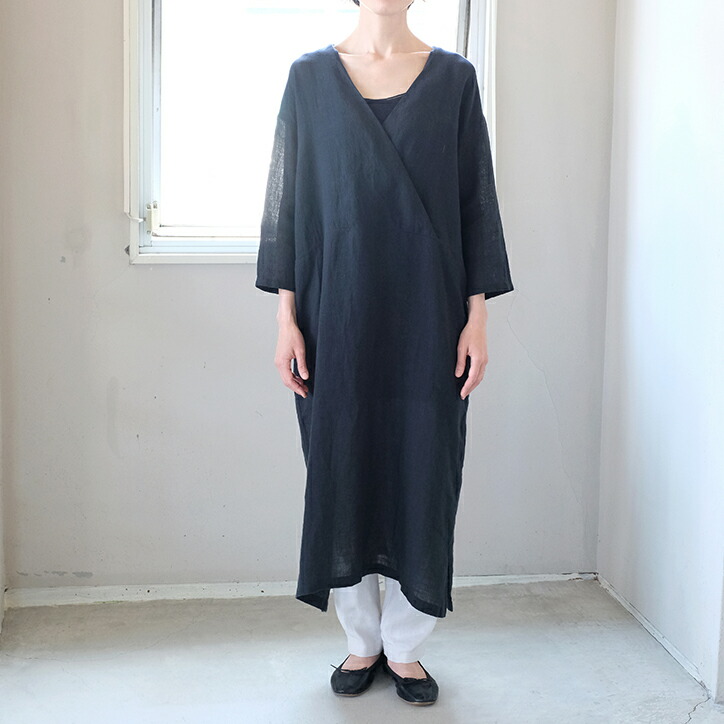 Evam Eva エヴァムエヴァ リネンワンピース E211t123 Sumi エバムエバ レディース 春 服 リネン 麻 ロングワンピース ナチュラル シンプル ブラック チャコールグレー Bayleafkitchen Co Uk