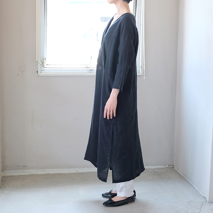 Evam Eva エヴァムエヴァ リネンワンピース E211t123 Sumi エバムエバ レディース 春 服 リネン 麻 ロングワンピース ナチュラル シンプル ブラック チャコールグレー Vmaphotographystudios Com