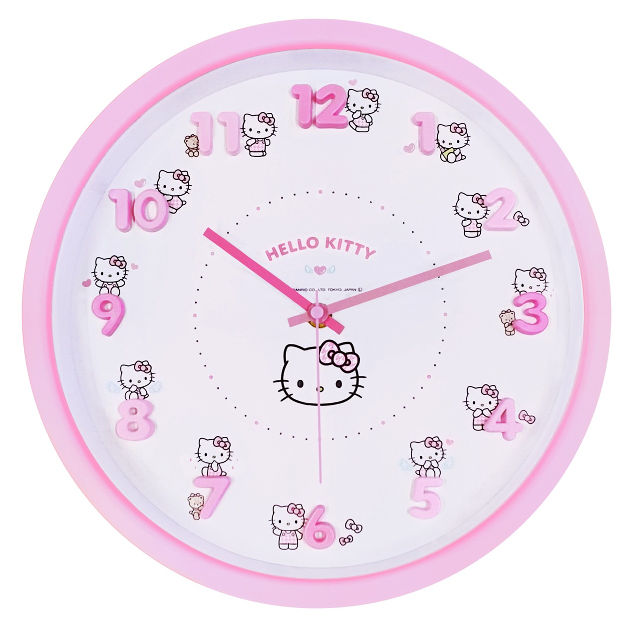 楽天市場】リズム時計 RHYTHM からくり時計ハローキティ 名入れ Hello