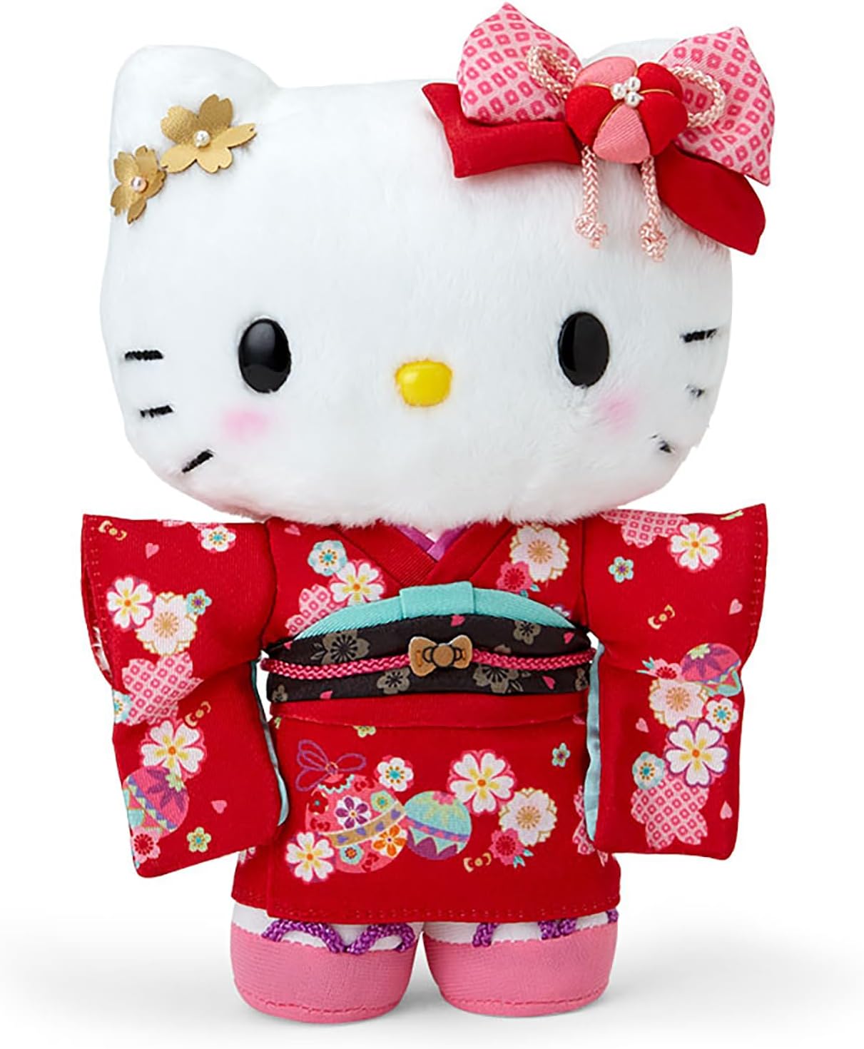 # 【18】ハローキティ 桜着物S & グラデ着物S 2体セット 楽天市場】ハローキティ ぬいぐるみ（着物） : サンリオ