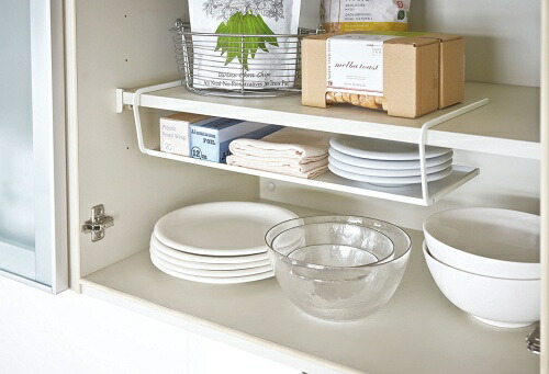 Merci P Dish Storage Plate L White 2960 Tableware Rack Fashion