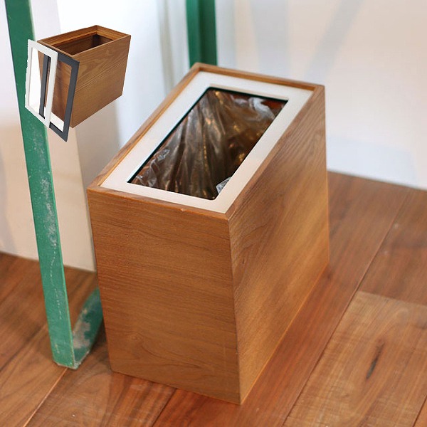 楽天市場 ゴミ箱 ダストボックス クレエ ブラン Creer Brun ゴミ箱 木製 木製収納 ごみ袋を見せないゴミ箱 ゴミ箱 おしゃれ ごみ箱 くずかご ダストボックス 収集 収納 ゴミ袋 カバーリング カバータイプ 袋 掛ける 見えない 四角 シンプル 小さい 省スペース リビング