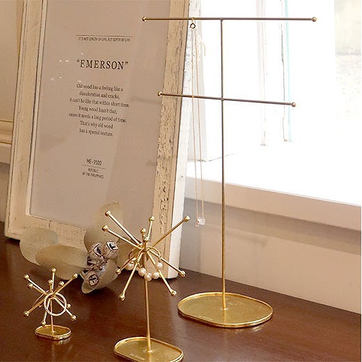 楽天市場】【公式】インブルーム アクセサリースタンドB(真鍮風