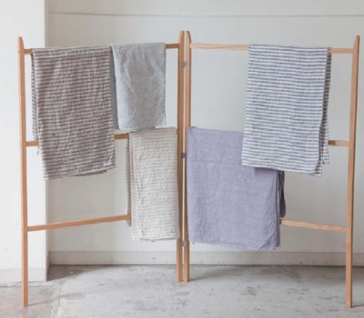 フォグリネンワークfoglinenwork リネンワッフルタオルケットナチュラル リネンウォッシュワッフルタオルケット／fog linen work（フォグリネン