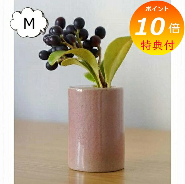 茶色 陶器 円筒形 花瓶 陶器製円筒形花瓶 - メルカリ