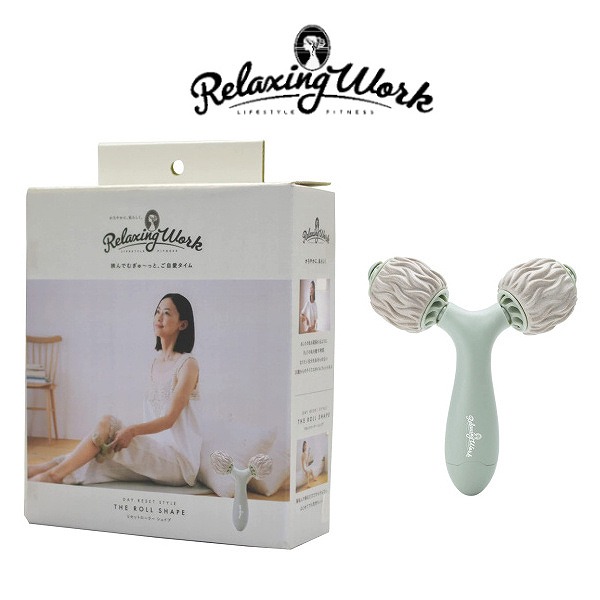 バイブレーション　マッサージグッズ　リラクゼーショングッズ　肩こり改善 楽天市場】リセットローラー SHAPE マッサージ 肩こり 肩凝り コロコロ