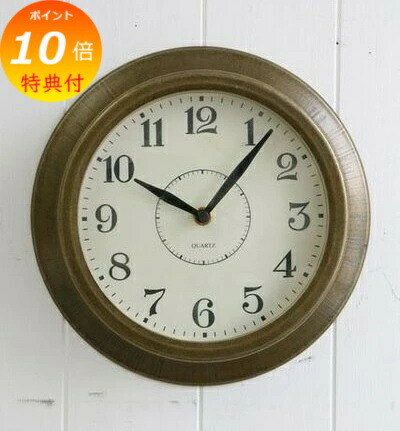 楽天市場】＼楽天1位／【特典付】 アイアンダイヤル ラージクロック