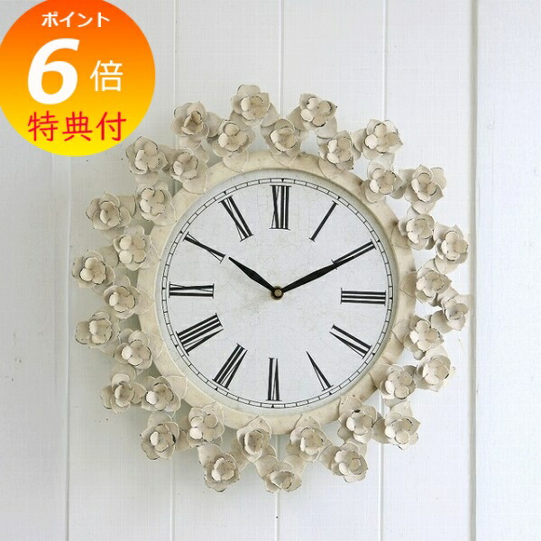 楽天市場】＼楽天1位／【特典付】 アイアンダイヤル ラージクロック