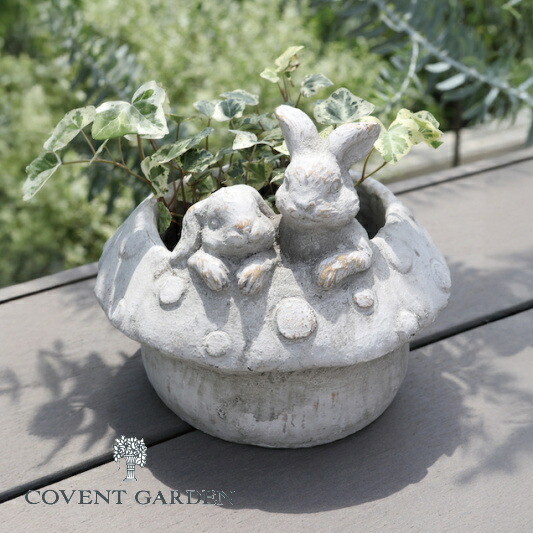 楽天市場】ラビッツファームプランター L うさぎ ウサギ