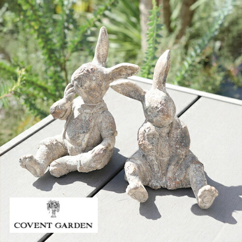 楽天市場】ペンダーラビット・カム アンティーク風 オブジェ 置物