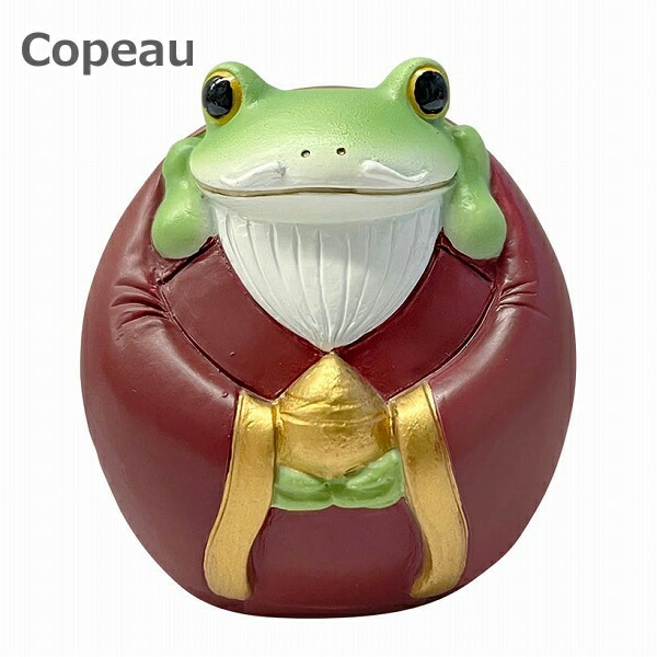 コポー　雷神 コポー COPEAU 風神 雷神 Copeau 昔話 タロウ カエル 置き物