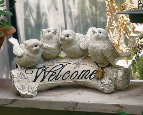 ぽめ専用 楽天市場】ガーデンオーナメント バード リトルバーズｶﾞｰﾃﾞﾝ