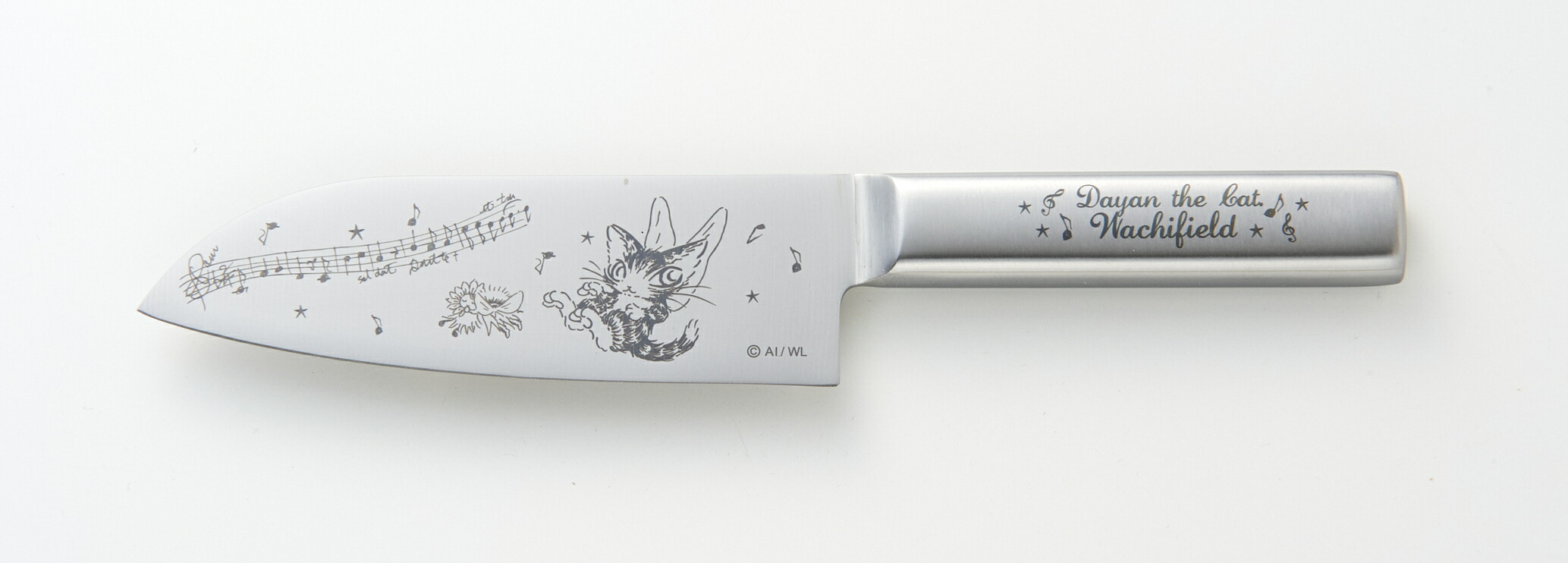 楽天市場 ダヤン ネコ 小三徳包丁 子供 包丁 プレゼント ネコ 台所育児 包丁 子ども包丁 子供 子供用 包丁 キッズ オールステンレス おしゃれ かわいい 肉 猫 三徳包丁 ねこ 女性向け あす楽 お返し 新生活 プレゼント 贈り物 うちカフェ 新居 雑貨店メルペール