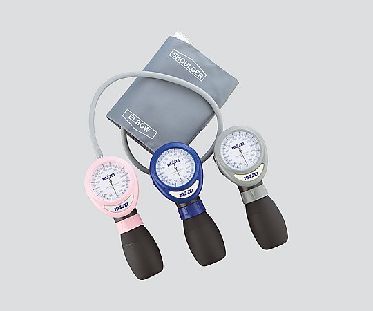 アネロイド血圧計［一お手手式］ HT-1500 薄墨色 HT-1500-13K 1個【返品不可】