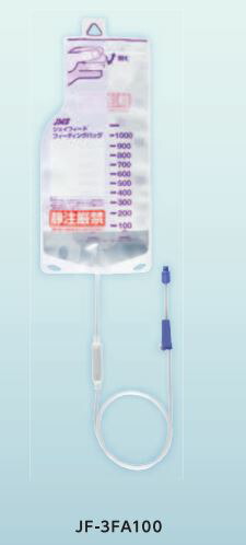 ジェイフィード フィーディングバッグ JF-3FA100 1000ml DEHP無償性 1箱20個 JMS【返品不可】