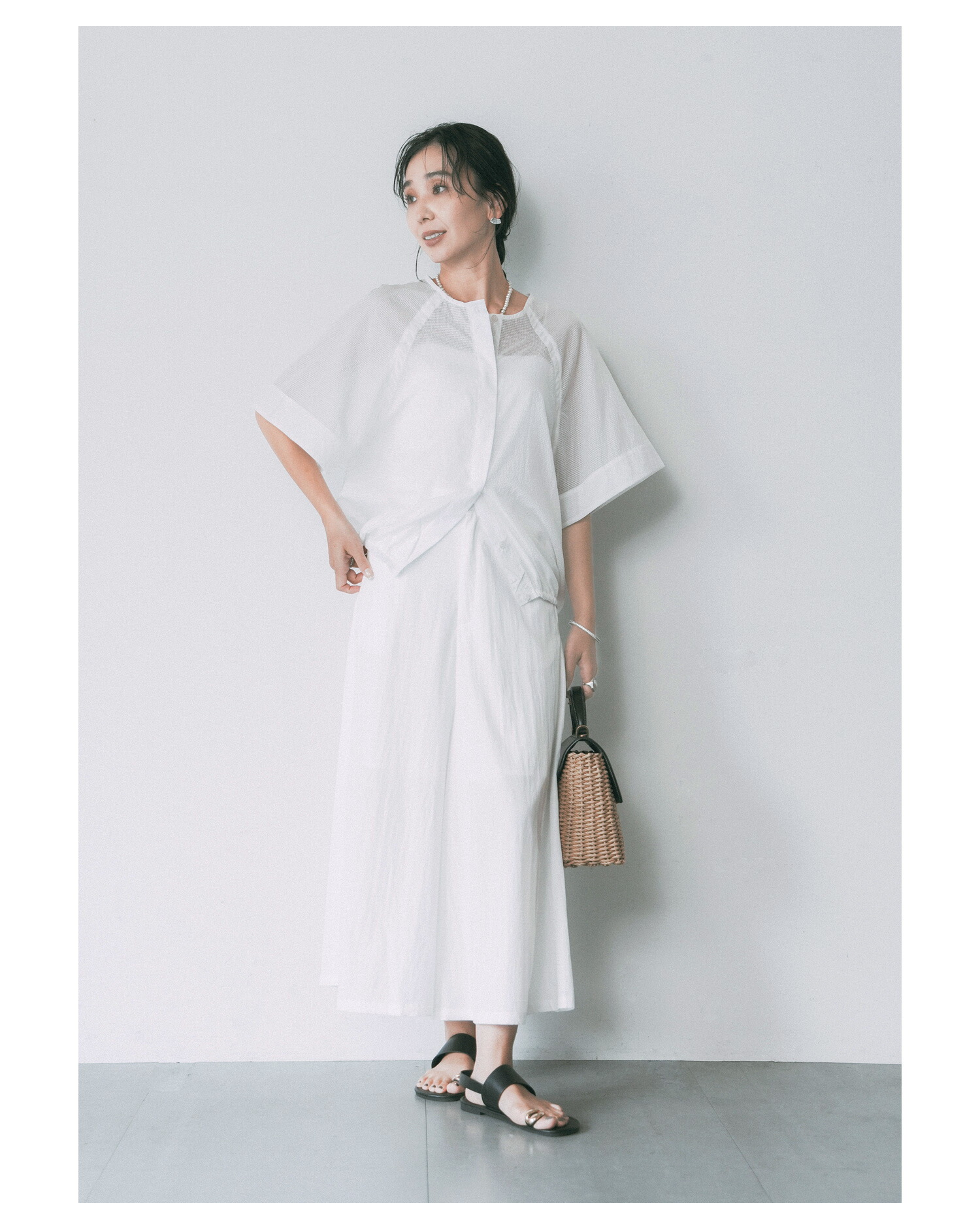 SHIORI×MERI スカートライクパンツ ※8月1日20時ブラック再販いたします※