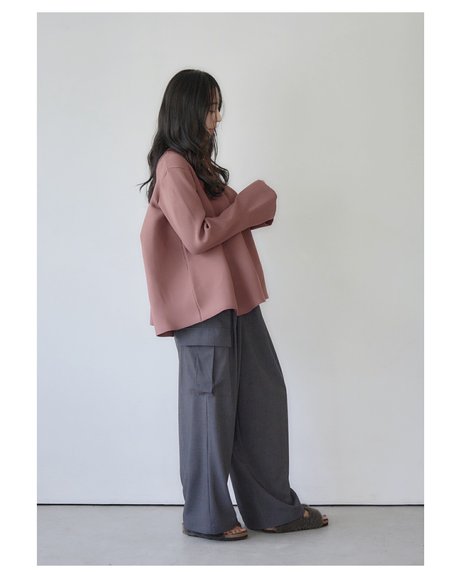 meriミーリー　SHIORI×MERI ボリュームペプラムカーデ 楽天市場】SHIORI×MERI ボリュームペプラムカーデ : meri