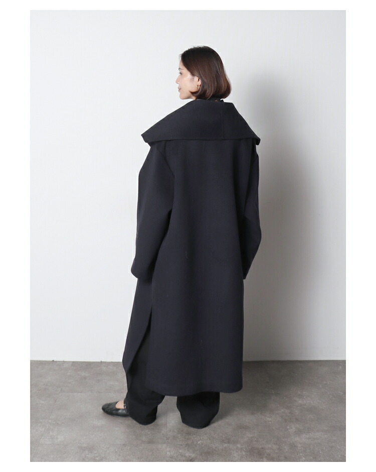 ハーフハンドメイド ロングコート ※12月8日20時グレー・ダークネイビー