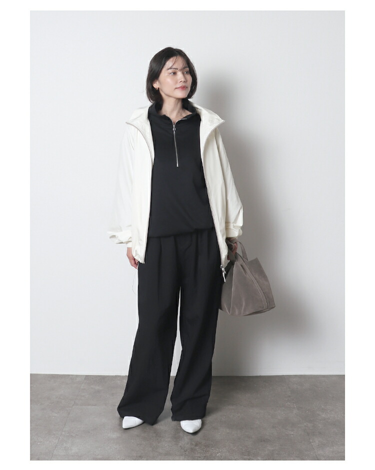 ジップアップブルゾン