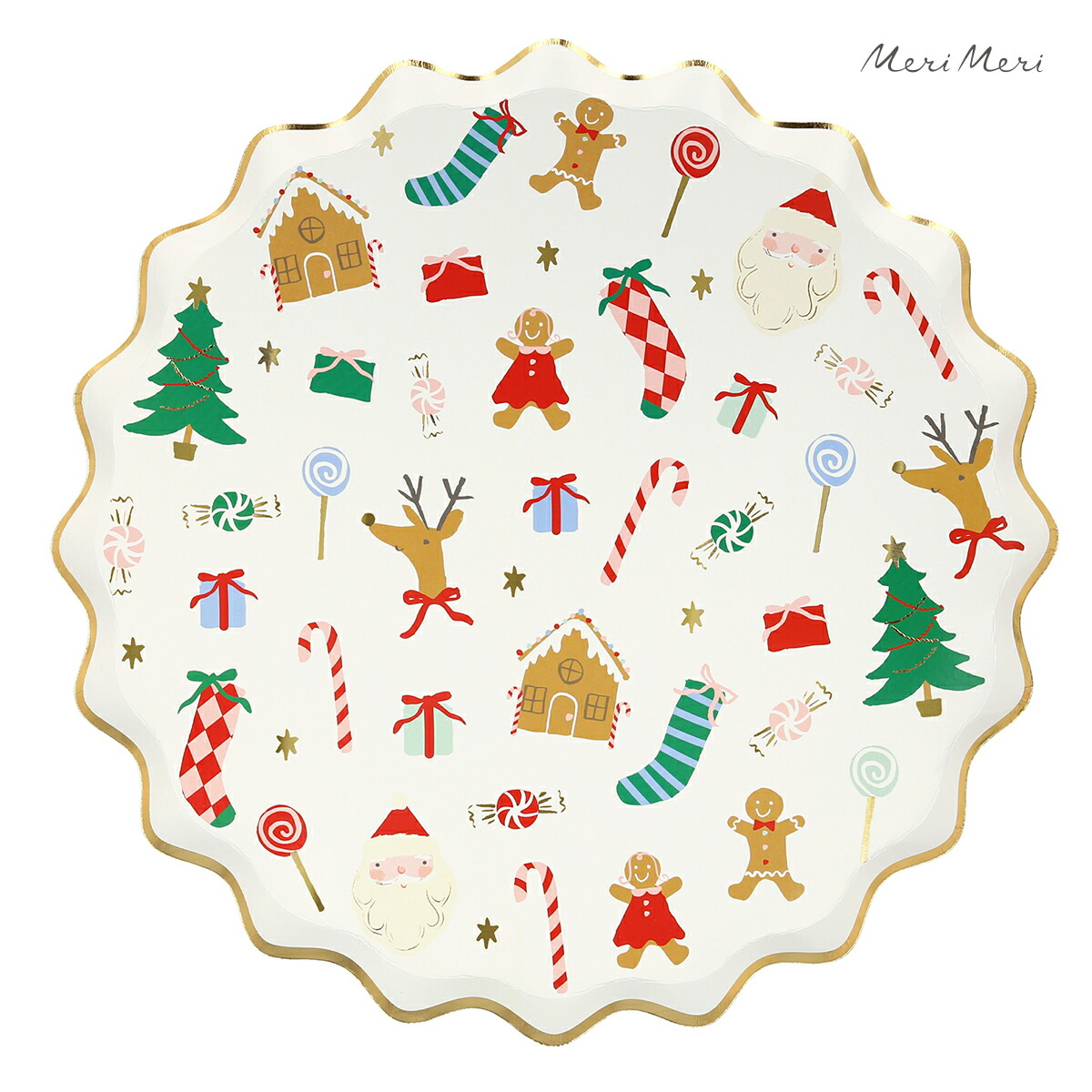 【楽天市場】【クリスマス】プレート ディナープレート 紙皿 ペーパープレート クリスマスパーティ クリスマステーブル テーブルコーディネイト