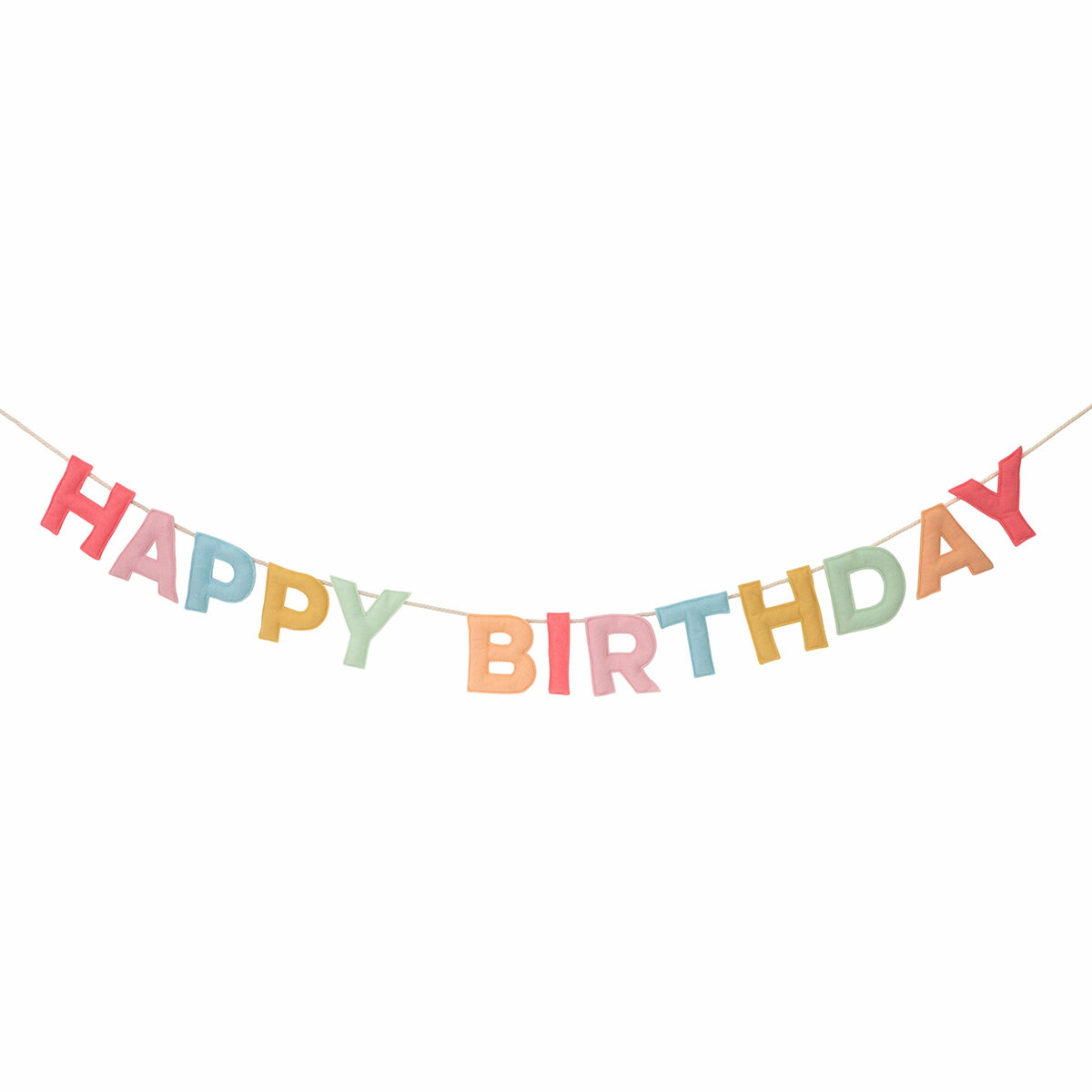 ガーランド バースデーガーランド HAPPYBIRTHDAY 装飾 かわいい おしゃれ 誕生日会 飾り付け 男の子 女の子  誕生日パーティ バースデーデコレーション merimeri メリメリ 子供部屋 Felt Happy Birthday