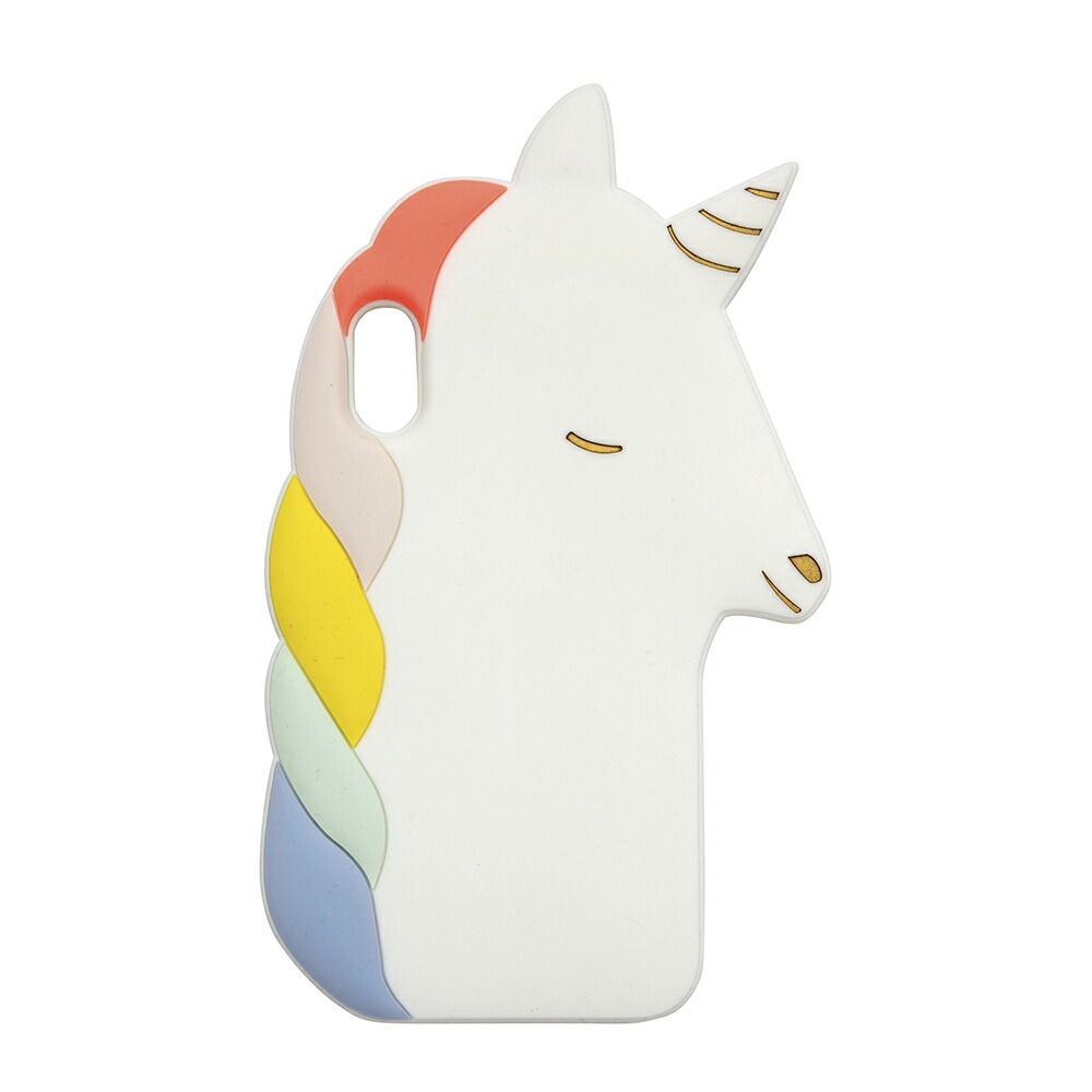 Meri Meri メリメリ Unicorn Soft Silicone iPhone Case (X XS)
