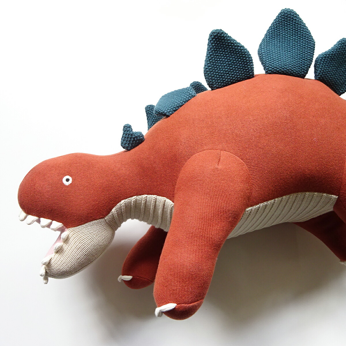 最大90 Offクーポン クッション 恐竜 ぬいぐるみ Large Stegosaurus Knitted Toy Bruce 大きい 誕生日 誕生日会 プレゼント バースデーパーティ Merimeri メリメリ 百貨店子供売り場で人気 Fucoa Cl