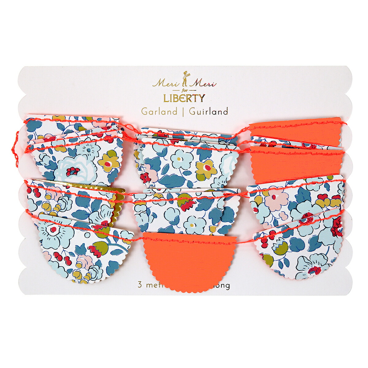 市場 リバティ おしゃれ かわいい デコレーション 装飾 誕生日 ガーランド リバティペーパーガーランド
