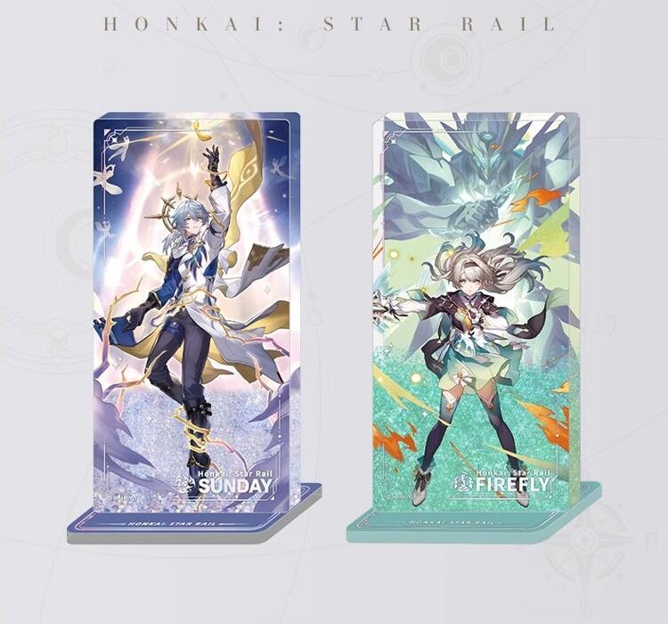 崩壊スターレイル ホヨランド 公式 ジオラマアクリルスタンド 楽天市場】崩壊：スターレイル 立絵シリーズ グリッターアクリル