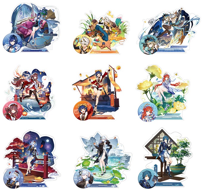 楽天市場】原神 公式グッズ 正規品 旅人 キャラクター 缶バッジ