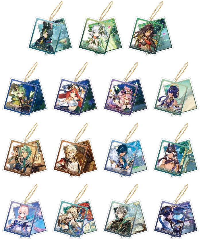 原神　放浪者グッズまとめ売り 原神 キャラアクリルストラップ 放浪者: キャラクター