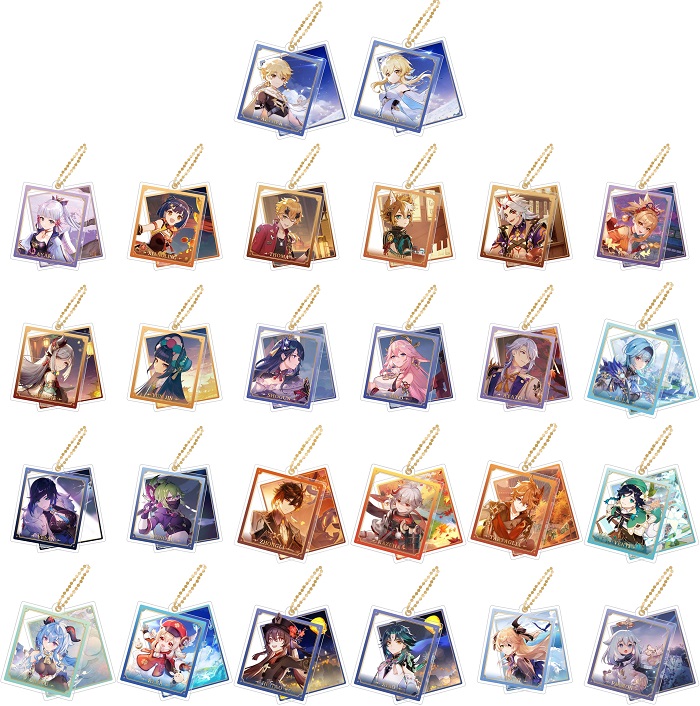 原神 パイモン 旅人 空 蛍 スイパラ アクリルスタンド キーホルダー セット 原神 パイモン 旅人 空 蛍 スイパラ アクリルスタンド